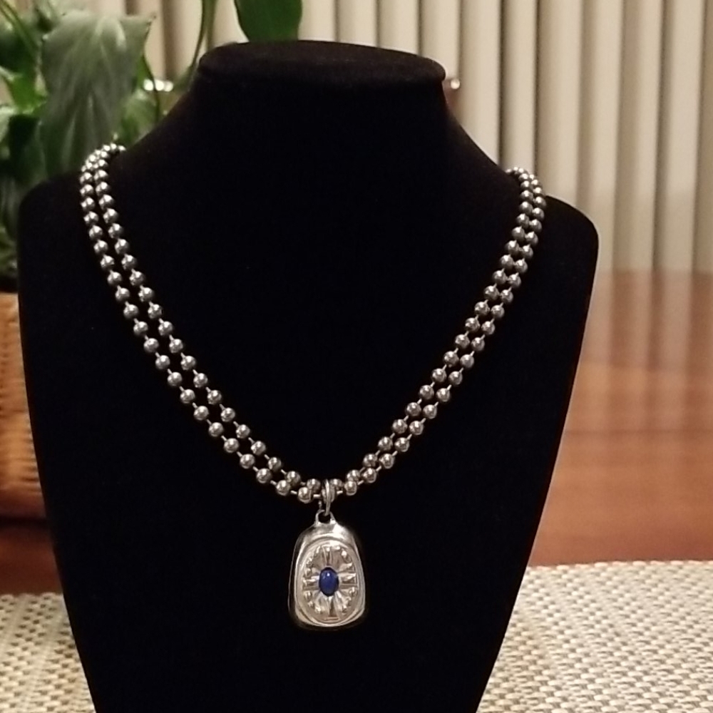 Double beaded necklace
